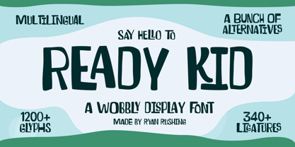 Ready Kid Font Poster 1