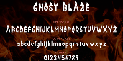 Ghost Blaze Font Poster 6