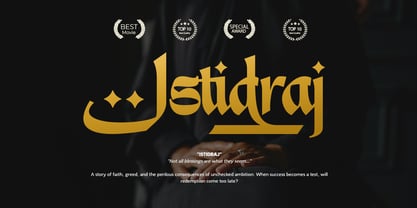 Faradisa Font Poster 4