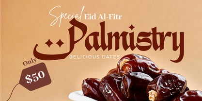 Faradisa Font Poster 6