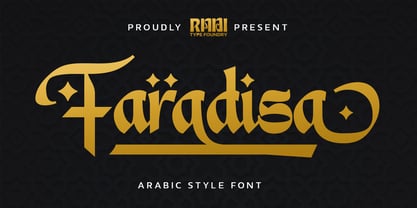 Faradisa Font Poster 13