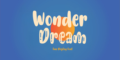 Wonder Dream Font Poster 1