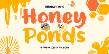Honey Ponds Font Poster 1