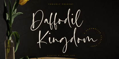 Daffodil Kingdom Font Poster 1