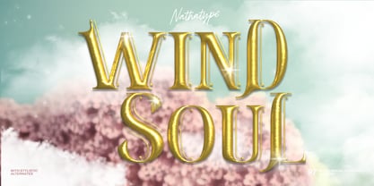 Wind Soul Font Poster 4