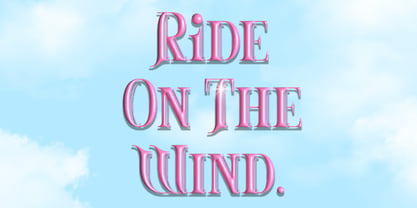 Wind Soul Font Poster 3
