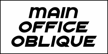 Main Office JNL Font Poster 4