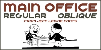 Main Office JNL Font Poster 1