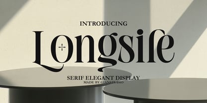 Longsile Font Poster 1