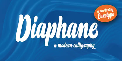 Diaphane Font Poster 1