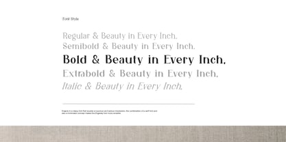 Engeraly Font Poster 2