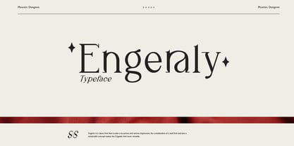 Engeraly Font Poster 1