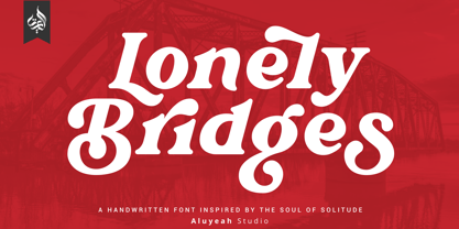 Al Lonely Bridges Font Poster 1