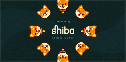 Shiba Font Poster 10