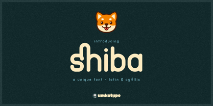 Shiba Font Poster 6