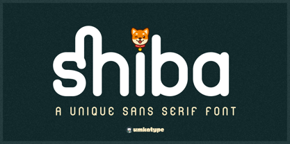 Shiba Font Poster 1