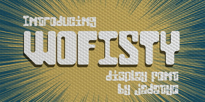Wofisty Font Poster 1