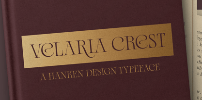 Velaria Crest Font Poster 9