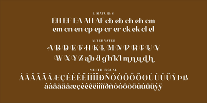 Achemost Font Poster 8