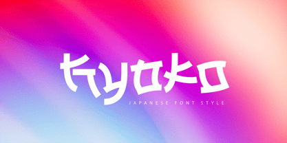 Kyoko Font Poster 1