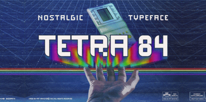 Tetra 84 Font Poster 1