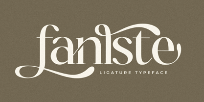 Fanlste Font Poster 1