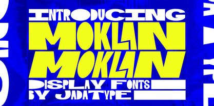 Moklan Font Poster 1