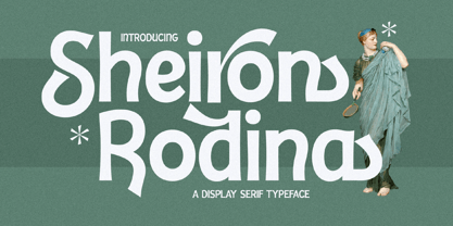 Sheiron Rodina Font Poster 1