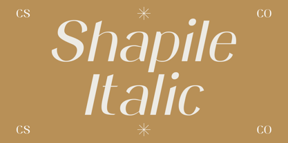 Saphile Font Poster 2