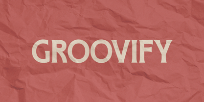 Groovify Font Poster 1