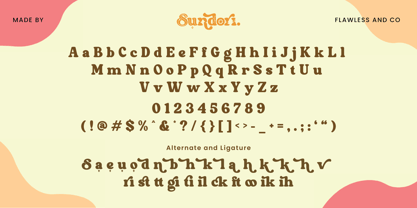 Sundori Font Poster 11