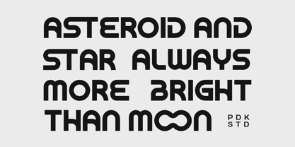 Moonet Font Poster 2