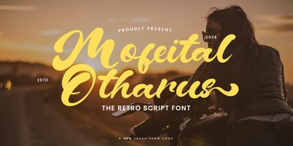 Mofeital Otharus Font Poster 1