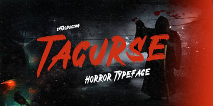 Tacurse Font Poster 1