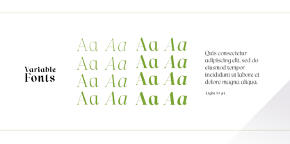 Lah Kagok Variable Font Poster 7