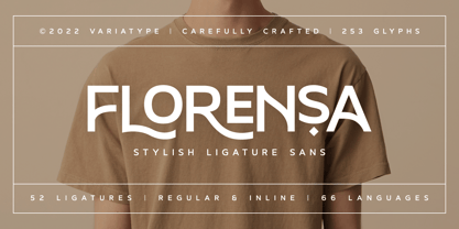 Florensa Font Poster 1