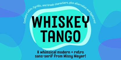 Whiskey Tango Fuente Póster 1