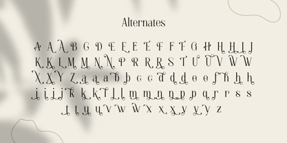 Sabriana Font Poster 12