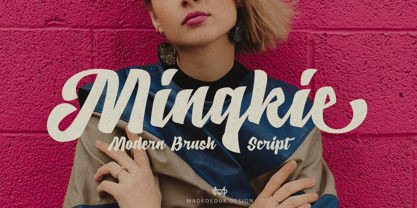 Mingkie Font Poster 1