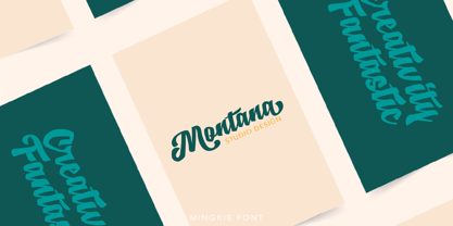 Mingkie Font Poster 8