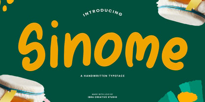 Sinome Font Poster 1