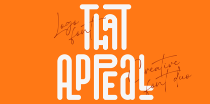 That Appeal Font Poster 1