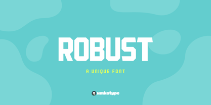 Robust Font Poster 1