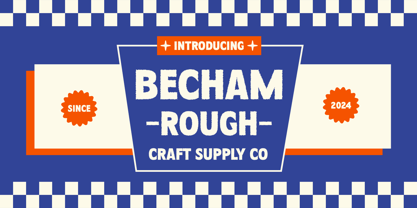 Becham Rough Fuente Póster 1