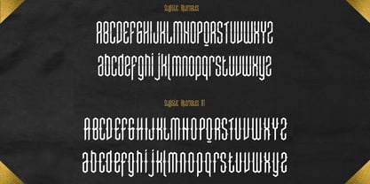 Obsidis Font Poster 8