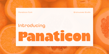 Panaticon Font Poster 1