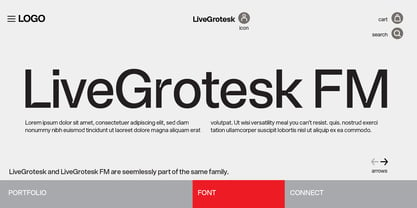 Live Grotesk Fuente Póster 13