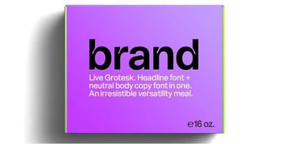 Live Grotesk Font Poster 12