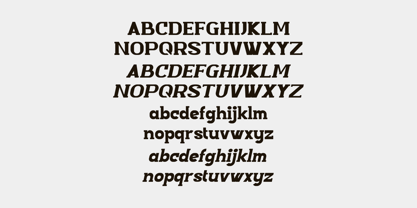 Bidola Font Poster 3