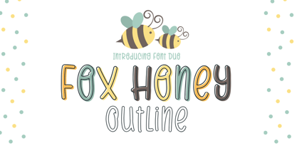 Fox Honey Font Poster 1